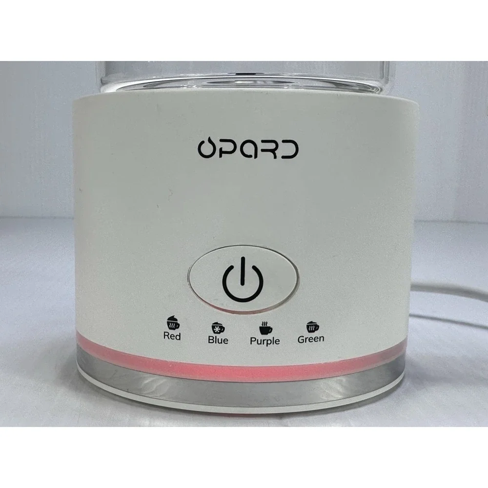Opard Milk Frother Foam Milk Heater Model HS001-G Glass Carafe Cappuccino Works
